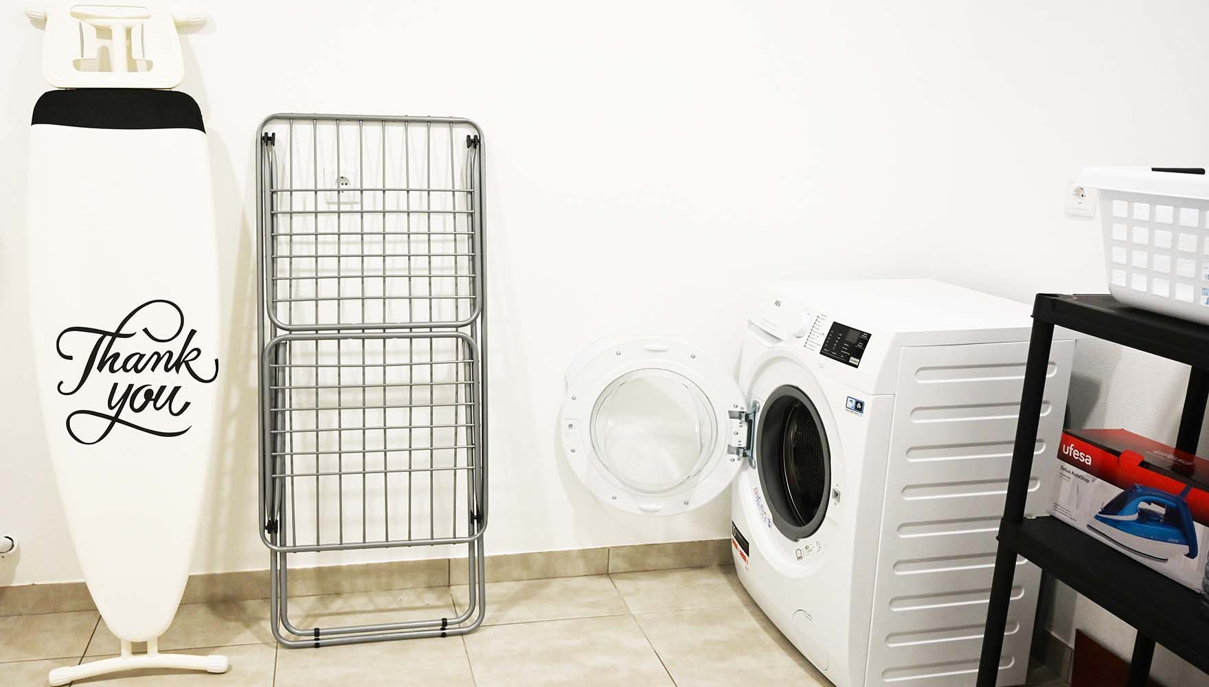 basement laundry room